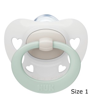 NUK Signature Silicone Soother - 1 Pack