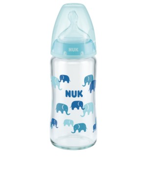 NUK First Choice Plus Glass Bottle 240ml