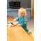 Tidy Tot Long Length Coverall Bib - Trains