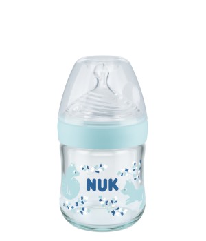 NUK Nature Sense Glass Baby Bottle 120ml