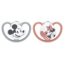 NUK Mickey Space Soother - 2 Pack