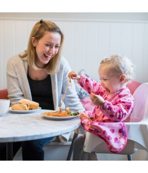 Tidy Tot Cover & Catch Bib - Heart