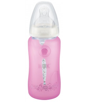 NUK Silicone Cover for First Choice 240ml Glass Bottles